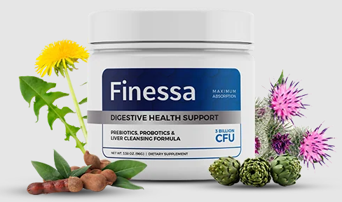 Finessa digestive health support supplement container